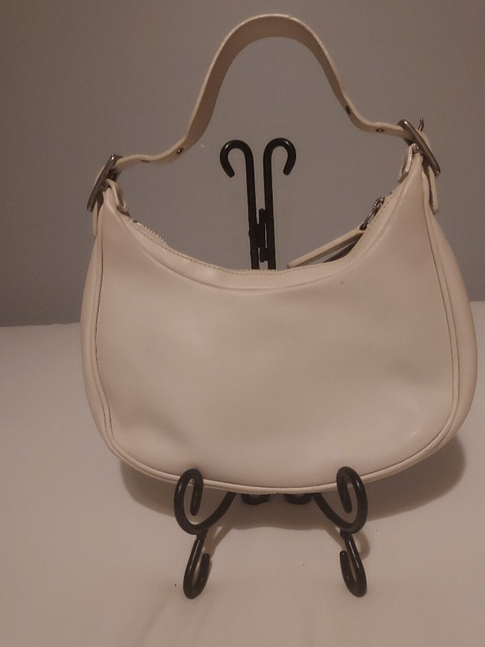 Vintage Coach Zoe Mini Bag White - Picture 2 of 9